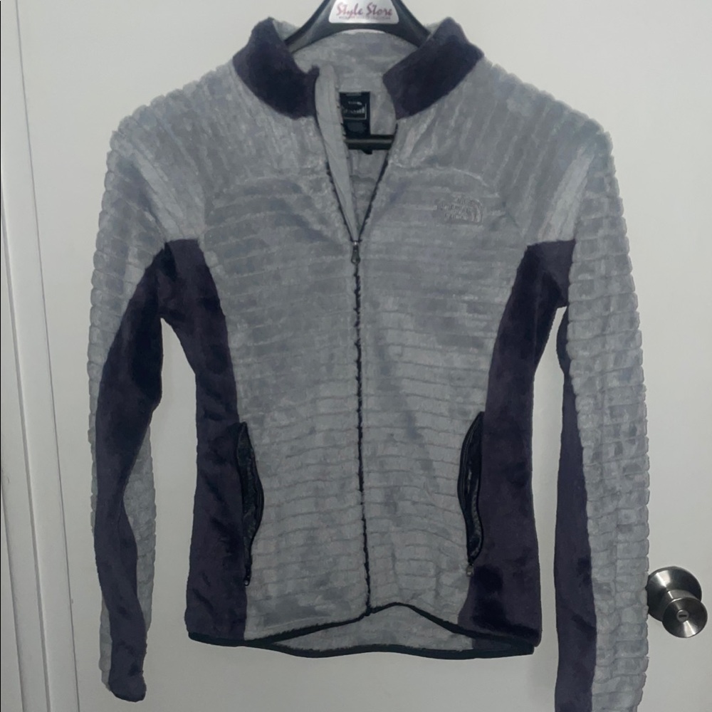 North Face Fleece Zip Up Jacket